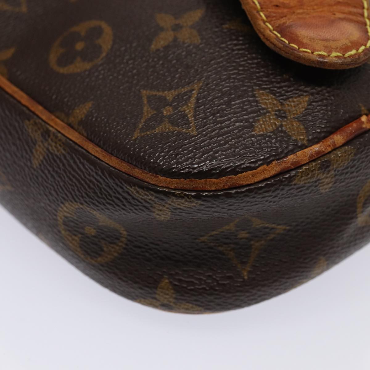 LOUIS VUITTON Monogram Pochette Gange Shoulder Bag M51870 LV Auth 88005