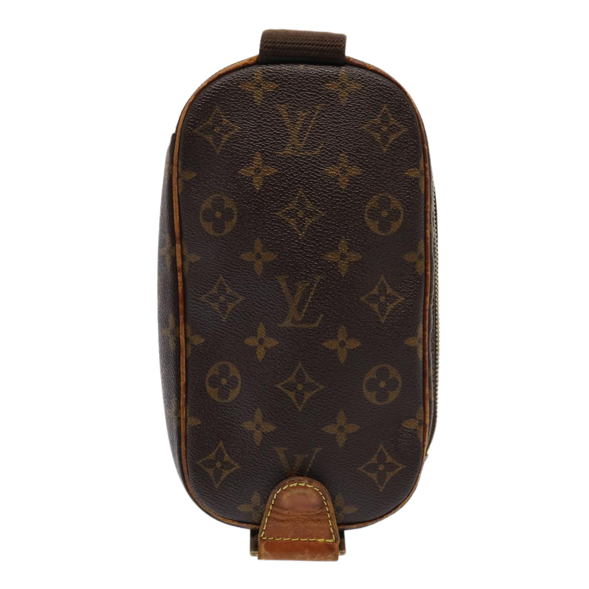 LOUIS VUITTON Monogram Pochette Gange Shoulder Bag M51870 LV Auth 88005