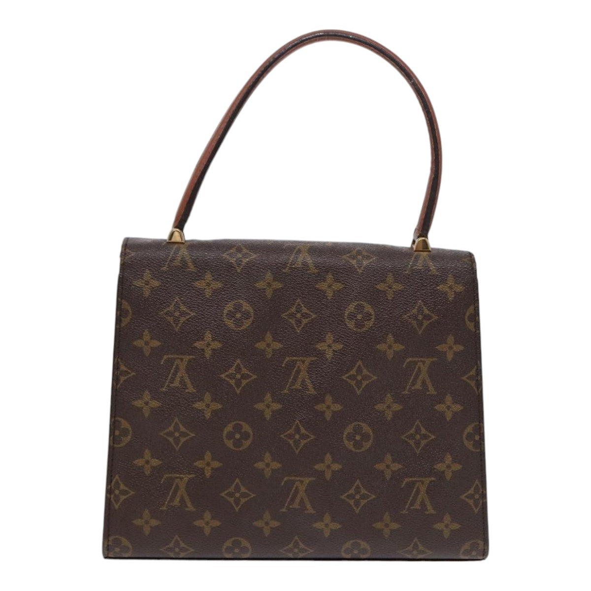 LOUIS VUITTON Monogram Malesherbes Hand Bag M51379 LV Auth 88011