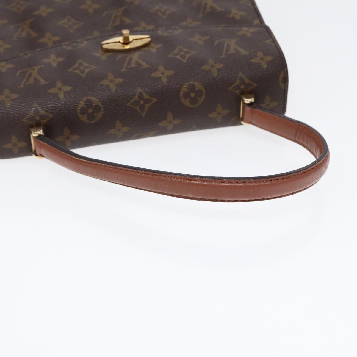 LOUIS VUITTON Monogram Malesherbes Hand Bag M51379 LV Auth 88011