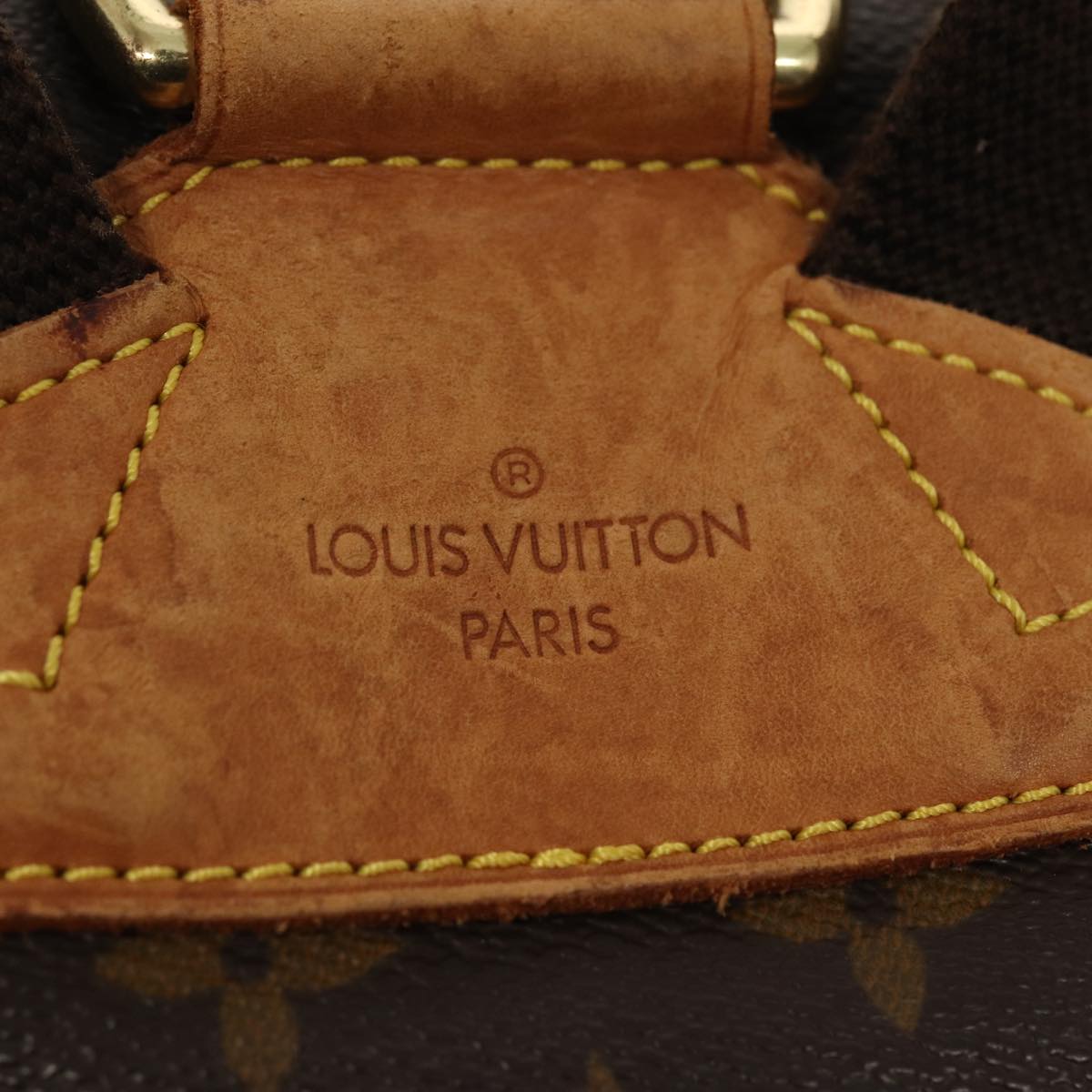 LOUIS VUITTON Monogram Montsouris GM Backpack M51135 LV Auth 88012