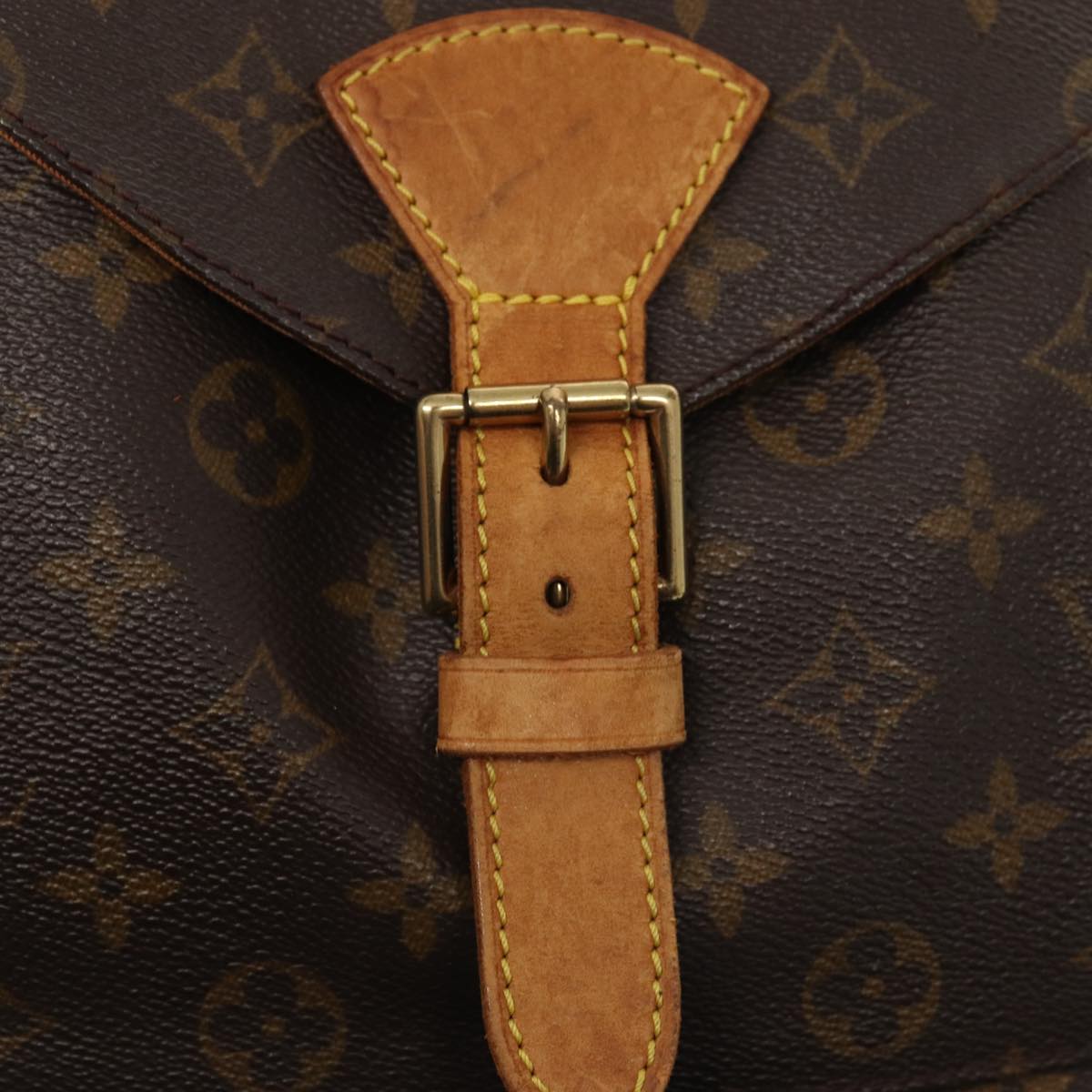 LOUIS VUITTON Monogram Montsouris GM Backpack M51135 LV Auth 88012