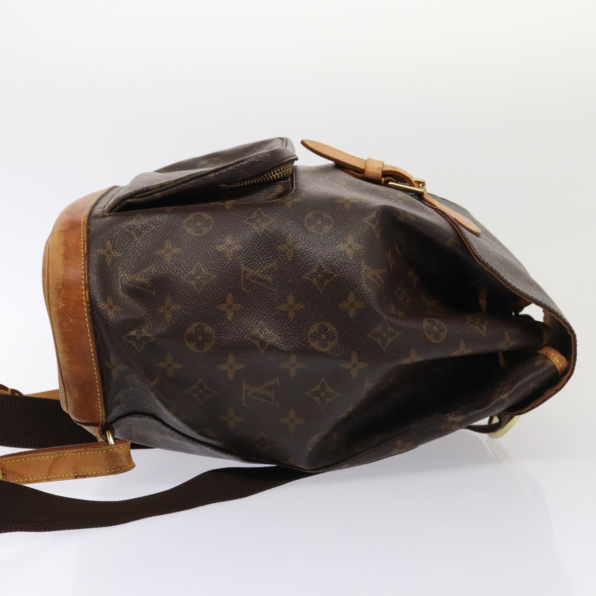 LOUIS VUITTON Monogram Montsouris GM Backpack M51135 LV Auth 88012