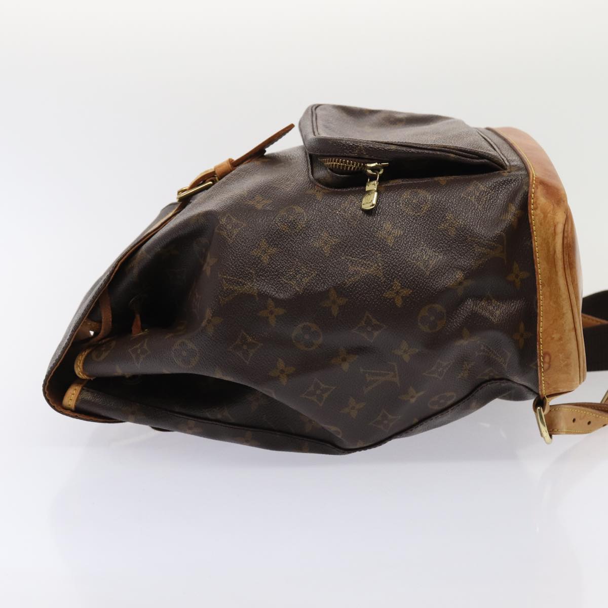 LOUIS VUITTON Monogram Montsouris GM Backpack M51135 LV Auth 88012