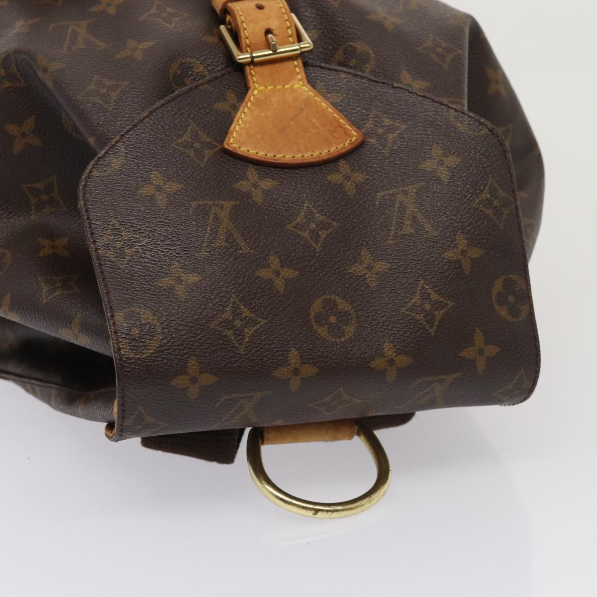 LOUIS VUITTON Monogram Montsouris GM Backpack M51135 LV Auth 88012