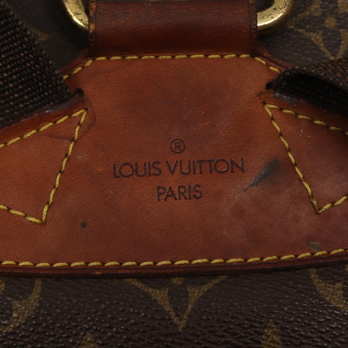 LOUIS VUITTON Monogram Montsouris GM Backpack M51135 LV Auth 88013