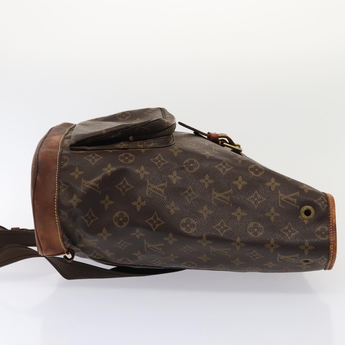 LOUIS VUITTON Monogram Montsouris GM Backpack M51135 LV Auth 88013