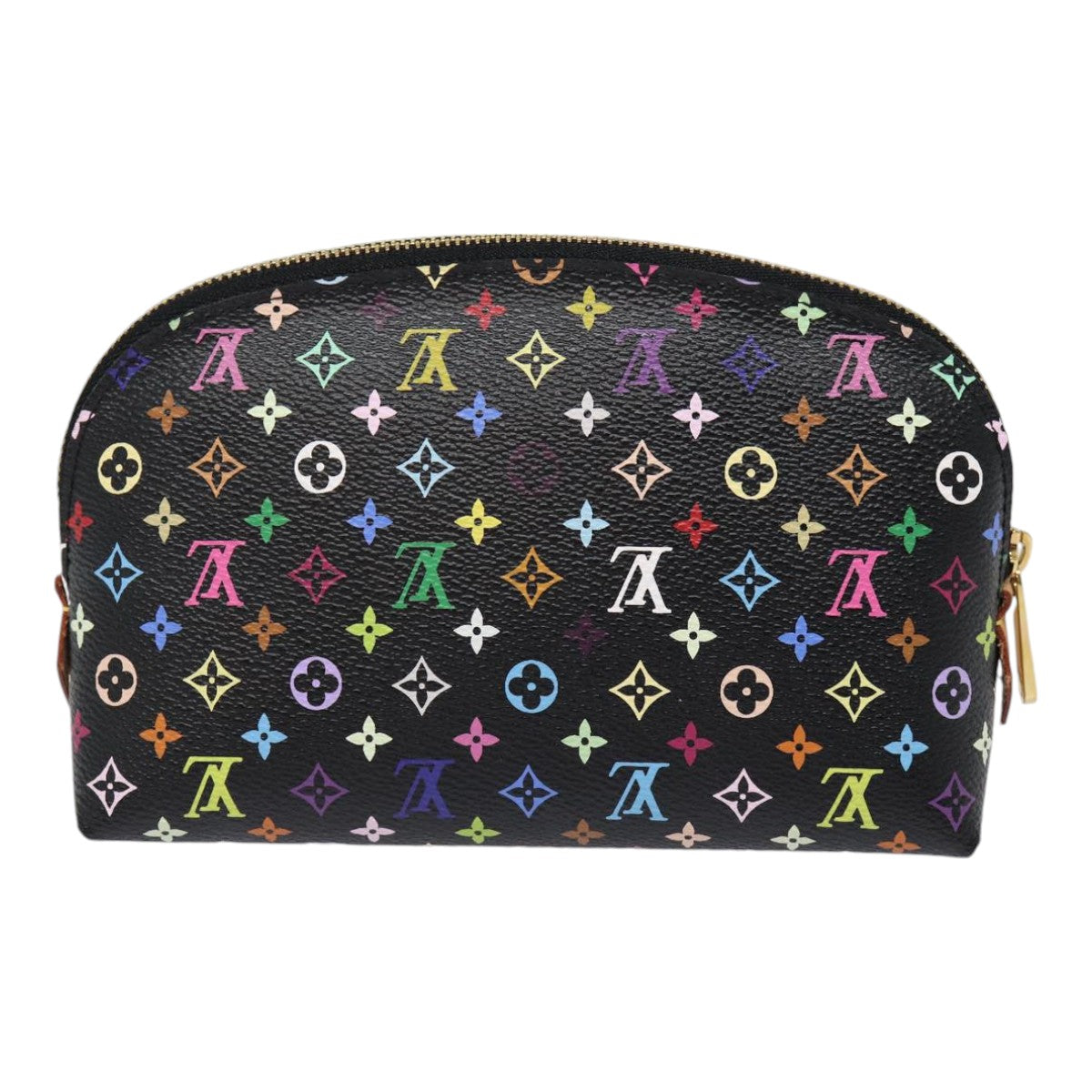 LOUIS VUITTON Monogram Multicolor Pochette Cosmetic Pouch M47355 LV Auth 88030A