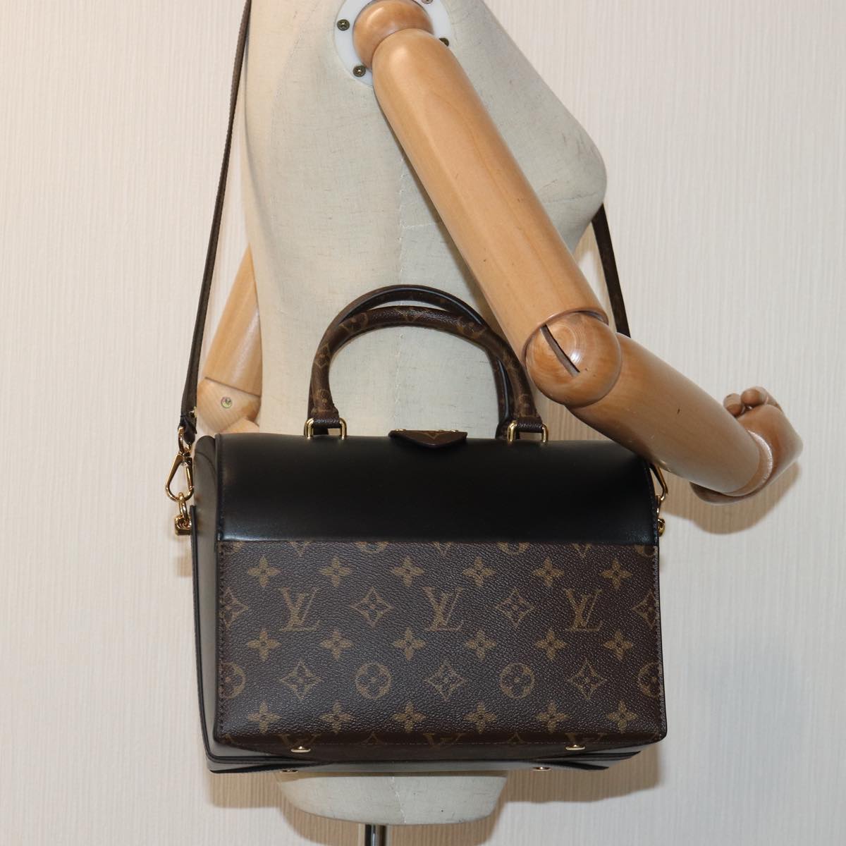 LOUIS VUITTON Monogram Speedy Doctor 25 Hand Bag M51468 LV Auth 88186S