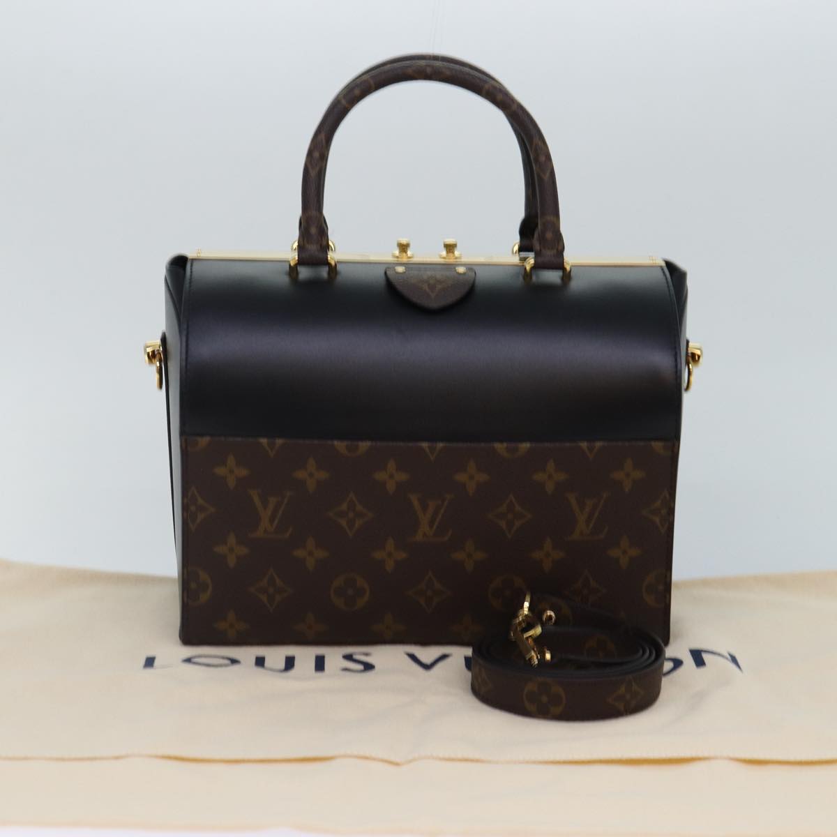 LOUIS VUITTON Monogram Speedy Doctor 25 Hand Bag M51468 LV Auth 88186S