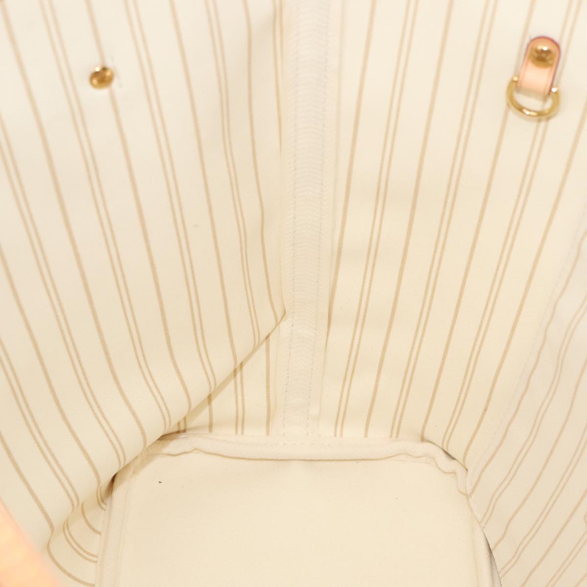 LOUIS VUITTON Damier Azur Neverfull MM Tote Bag N41605 LV Auth 88277AV