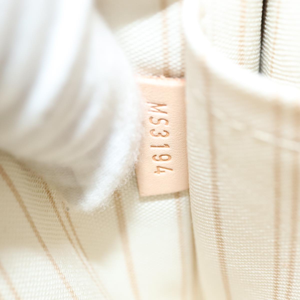 LOUIS VUITTON Damier Azur Neverfull MM Tote Bag N41605 LV Auth 88277AV