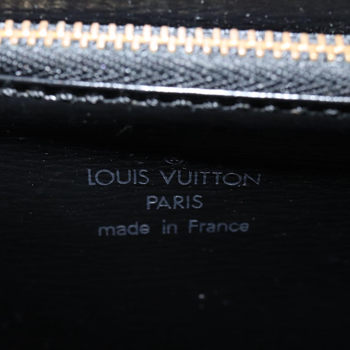 LOUIS VUITTON Epi Malesherbes Hand Bag Black M52372 LV Auth 88304