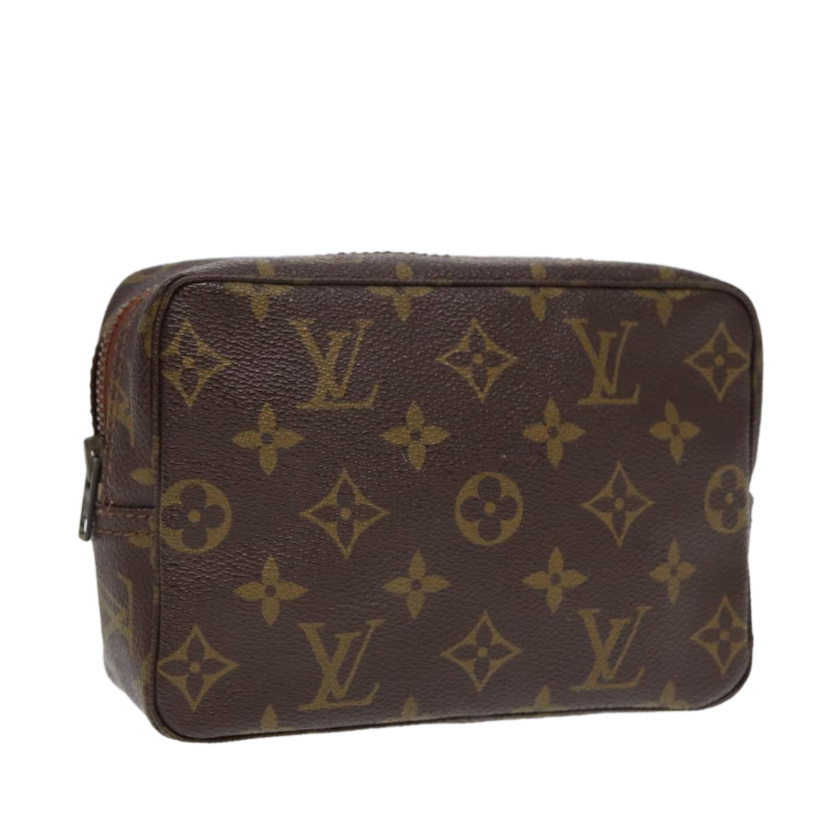 LOUIS VUITTON Monogram Trousse Toilette 18 Pouch M47526 LV Auth 88311