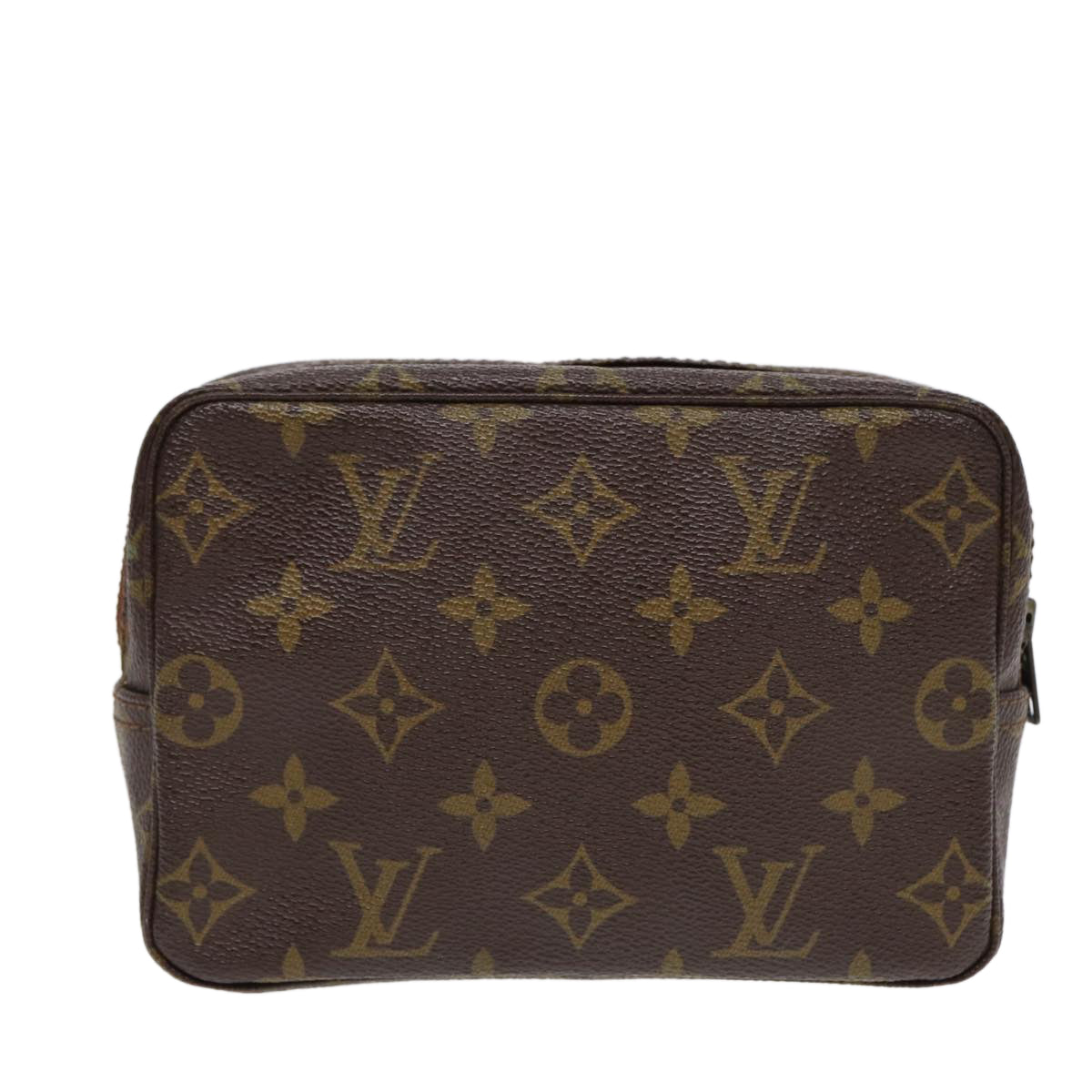 LOUIS VUITTON Monogram Trousse Toilette 18 Pouch M47526 LV Auth 88311