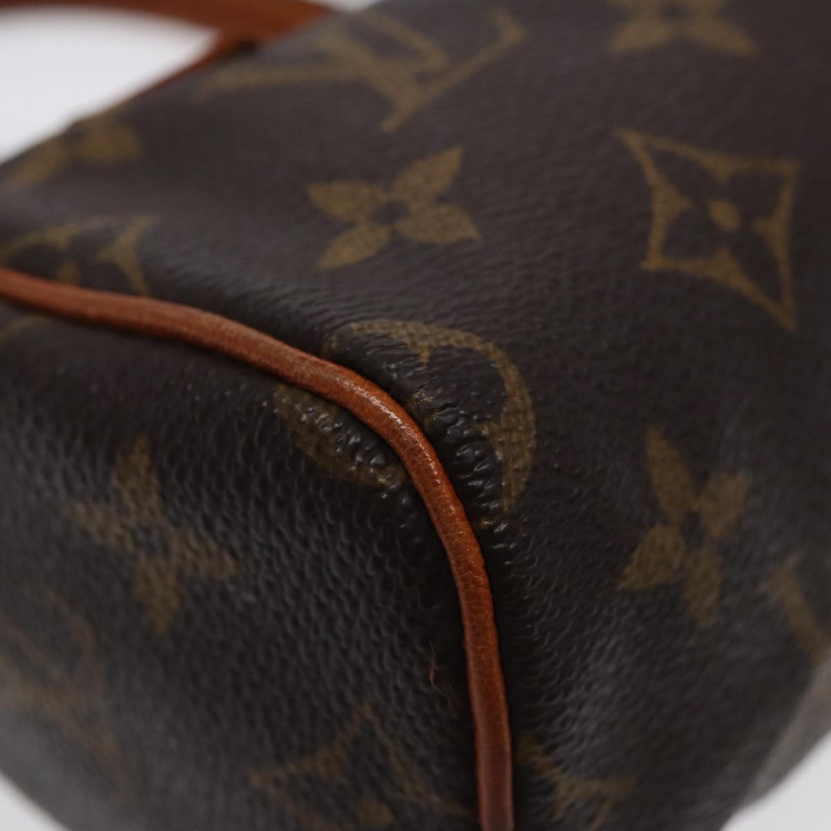 LOUIS VUITTON Monogram Mini Speedy Hand Bag M41534 LV Auth 88317