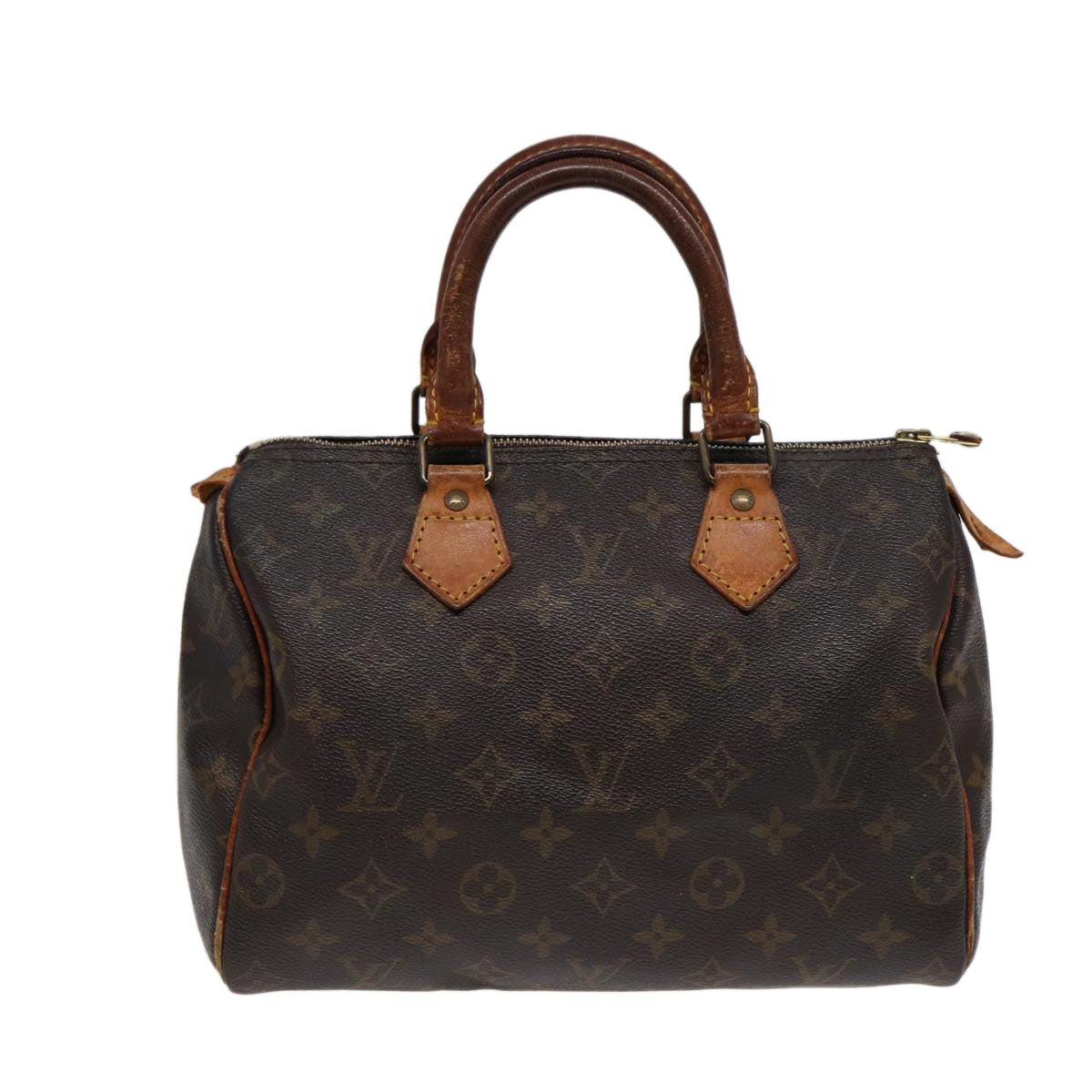 LOUIS VUITTON Monogram Speedy 25 Hand Bag M41528 LV Auth 88352