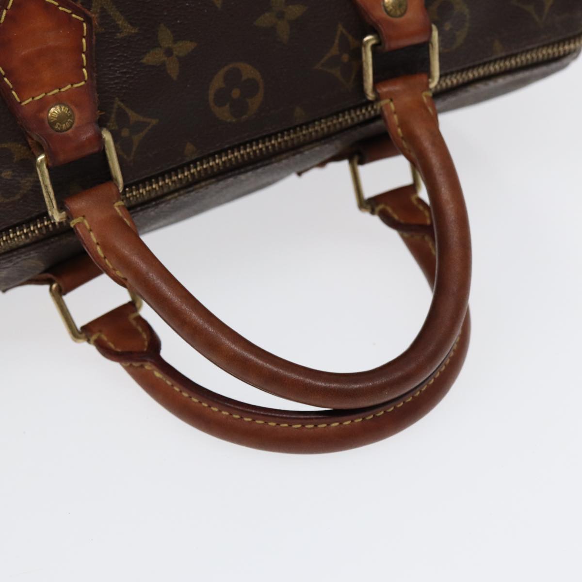 LOUIS VUITTON Monogram Speedy 30 Hand Bag M41526 LV Auth 88354