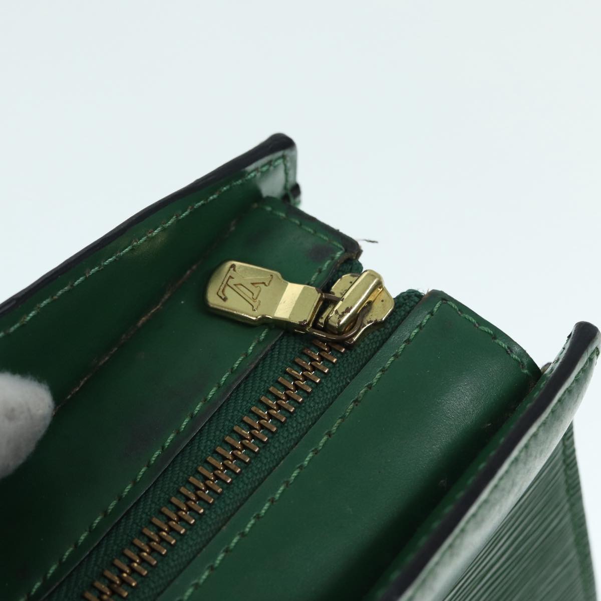 LOUIS VUITTON Epi Riviera Hand Bag Green M48184 LV Auth 88375