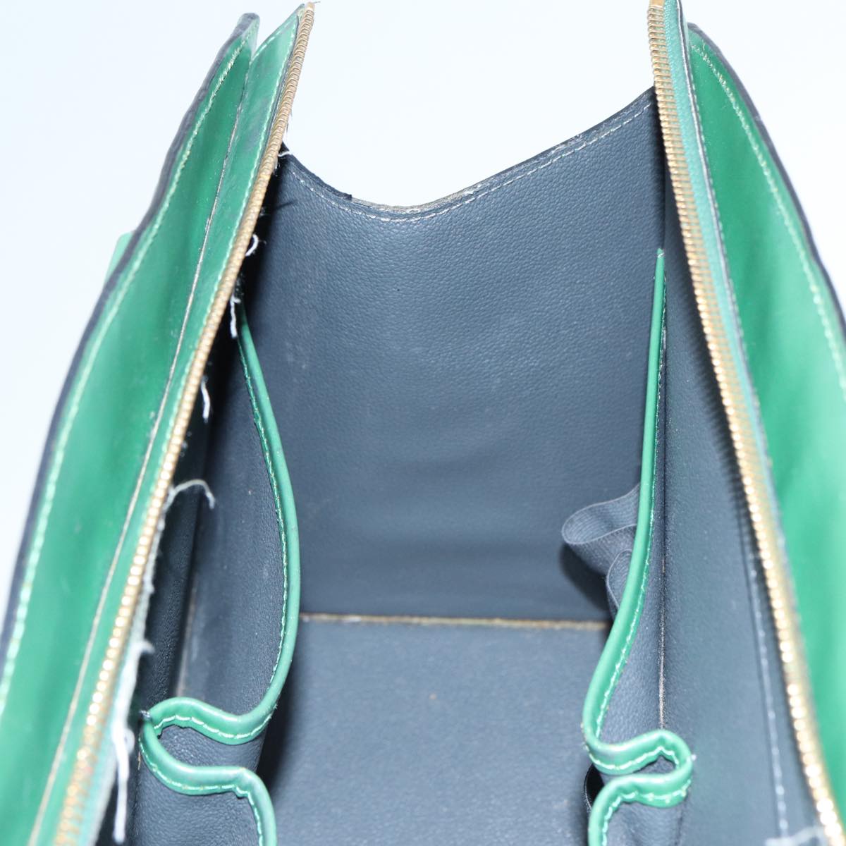 LOUIS VUITTON Epi Riviera Hand Bag Green M48184 LV Auth 88375