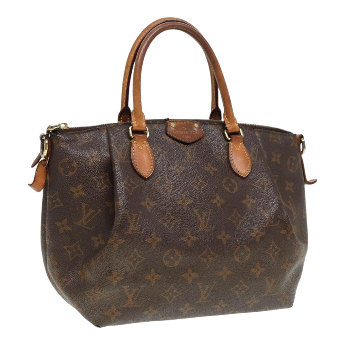 LOUIS VUITTON Monogram Turen PM Hand Bag 2way M48813 LV Auth 88386