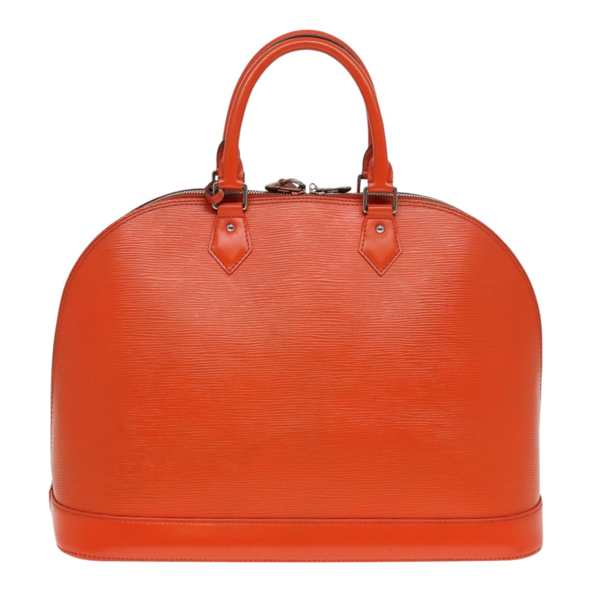 LOUIS VUITTON Epi Alma GM Hand Bag Orange Pimon M40633 LV Auth 88387