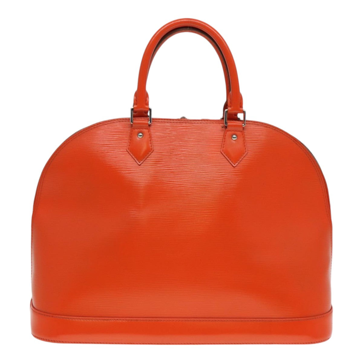 LOUIS VUITTON Epi Alma GM Hand Bag Orange Pimon M40633 LV Auth 88387