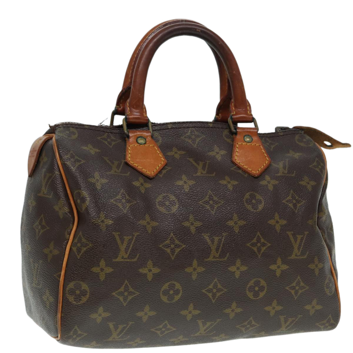 LOUIS VUITTON Monogram Speedy 25 Hand Bag M41528 LV Auth 88402