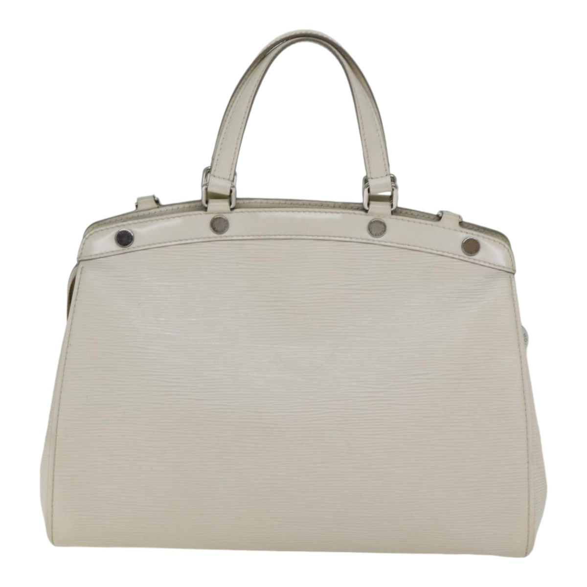 LOUIS VUITTON Epi Blair MM Hand Bag 2way White Yvoire M40330 LV Auth 88431