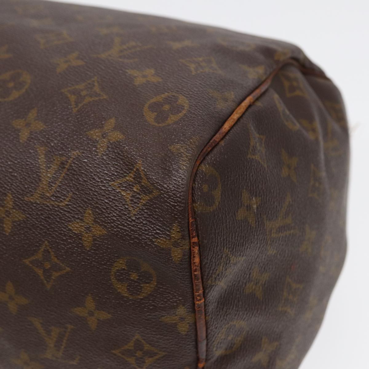 LOUIS VUITTON Monogram Speedy 35 Hand Bag Vintage M41524 LV Auth 88447