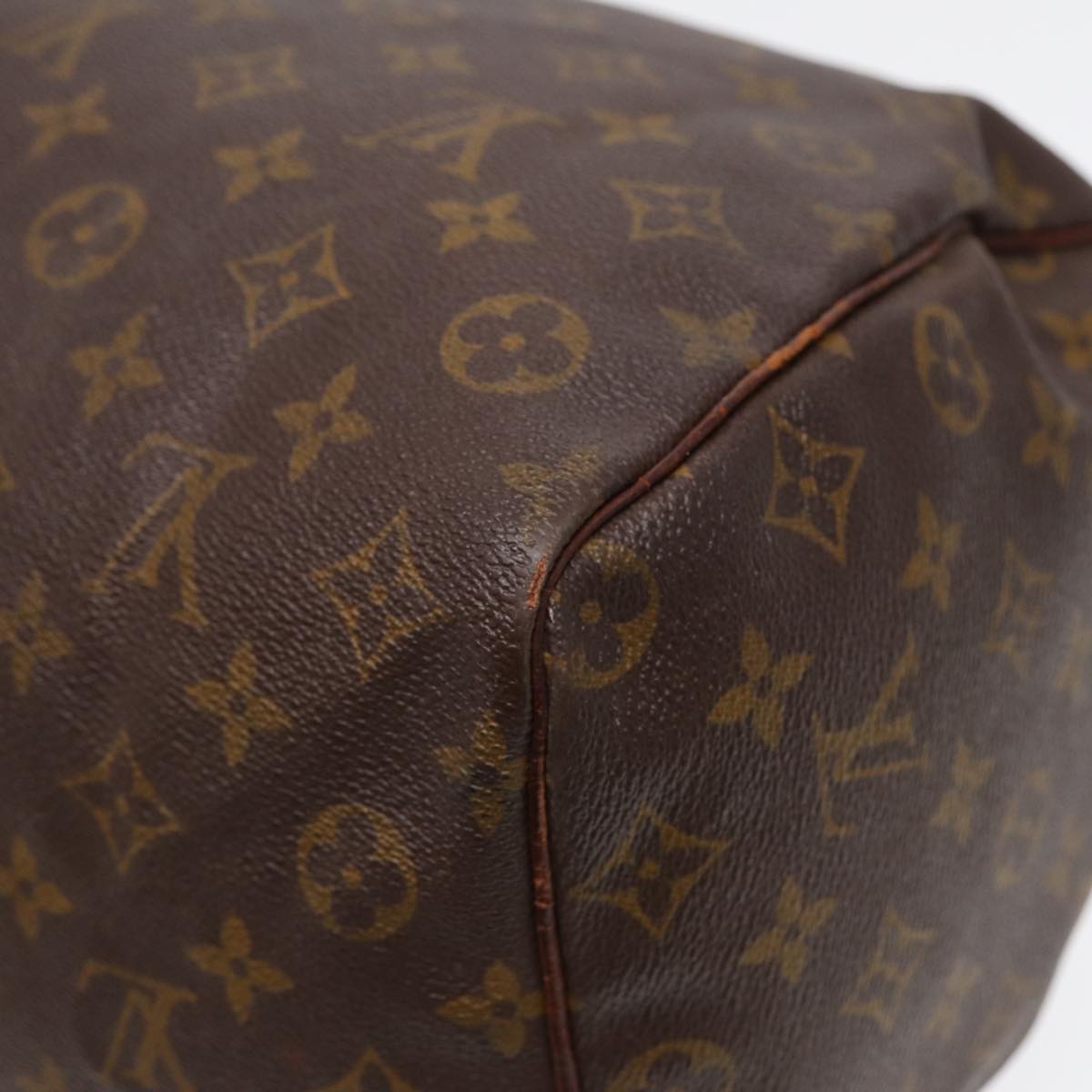 LOUIS VUITTON Monogram Speedy 35 Hand Bag Vintage M41524 LV Auth 88447