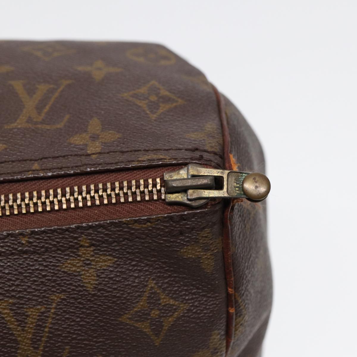 LOUIS VUITTON Monogram Speedy 35 Hand Bag Vintage M41524 LV Auth 88447