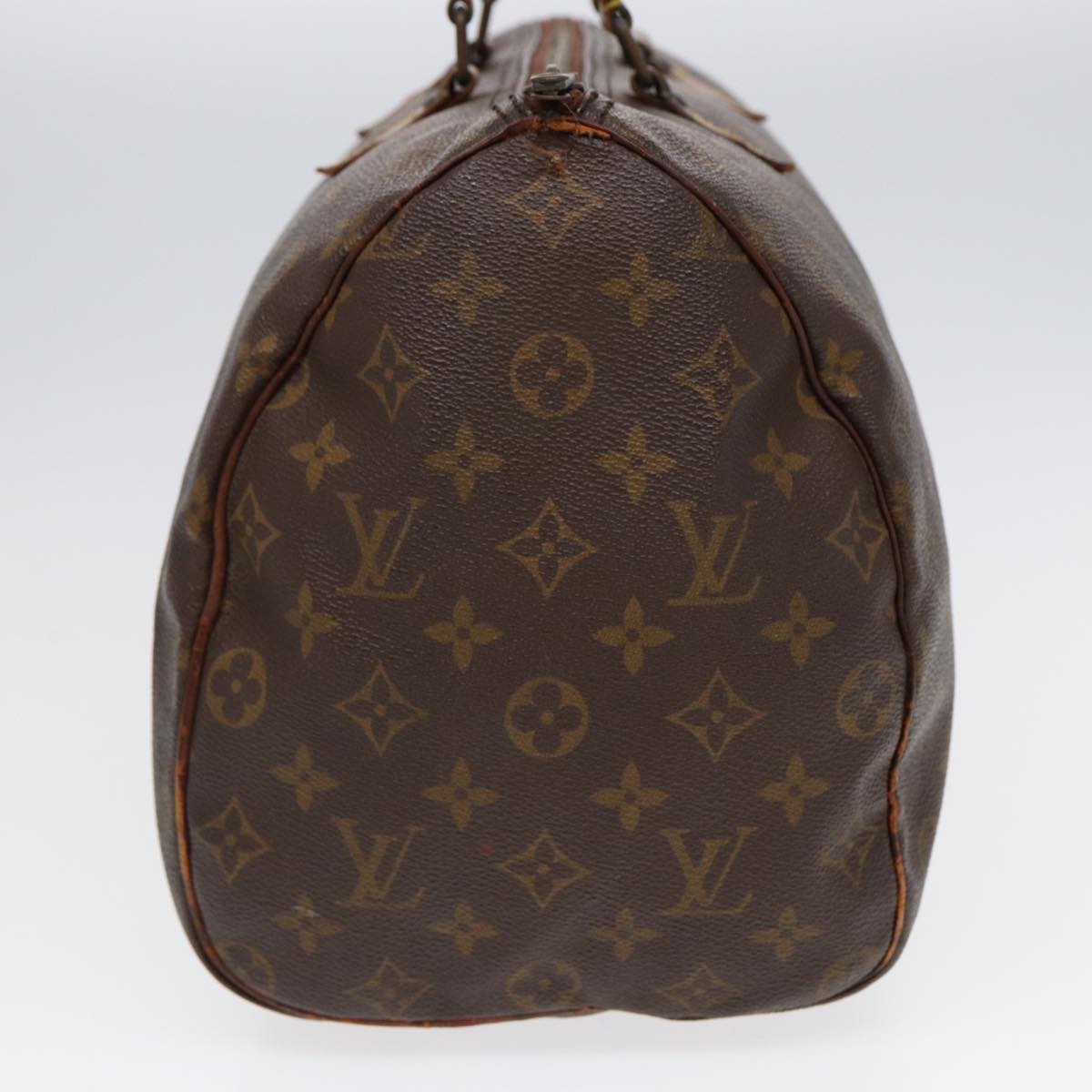 LOUIS VUITTON Monogram Speedy 35 Hand Bag Vintage M41524 LV Auth 88447