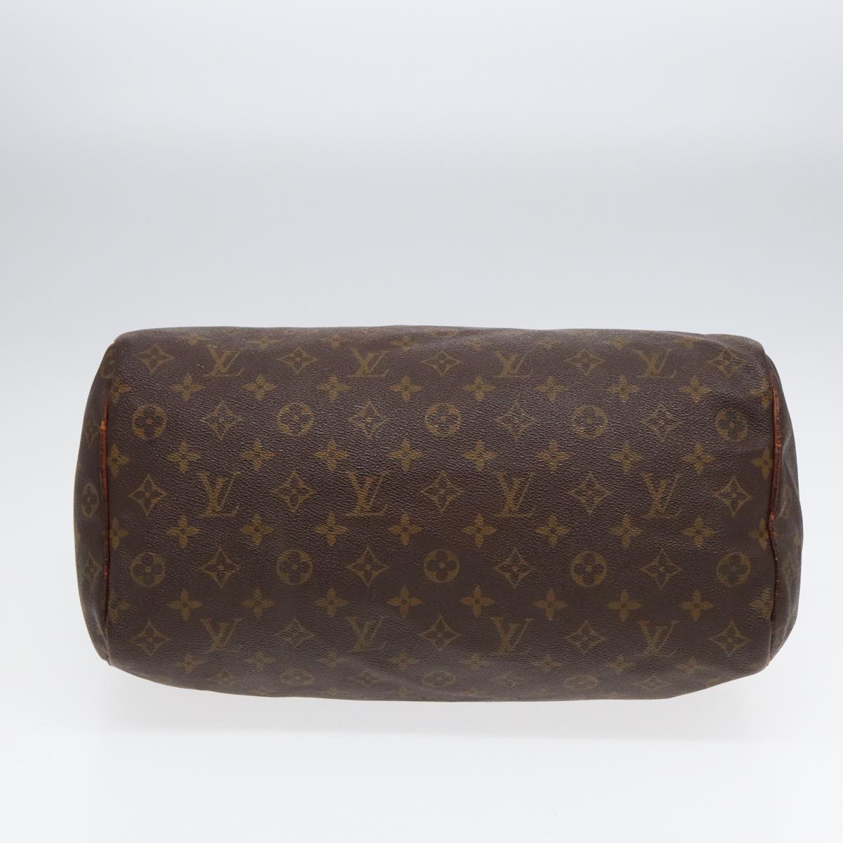 LOUIS VUITTON Monogram Speedy 35 Hand Bag Vintage M41524 LV Auth 88447