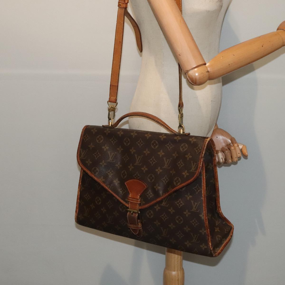 LOUIS VUITTON Monogram Beverly Hand Bag 2way M51120 LV Auth 88488