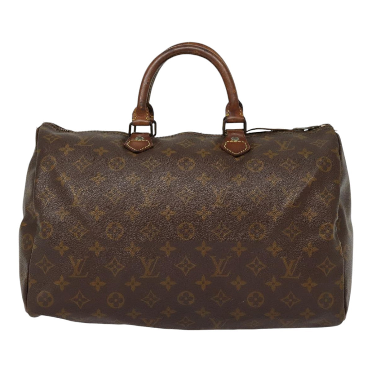 LOUIS VUITTON Monogram Speedy 35 Hand Bag Vintage M41524 LV Auth 88540