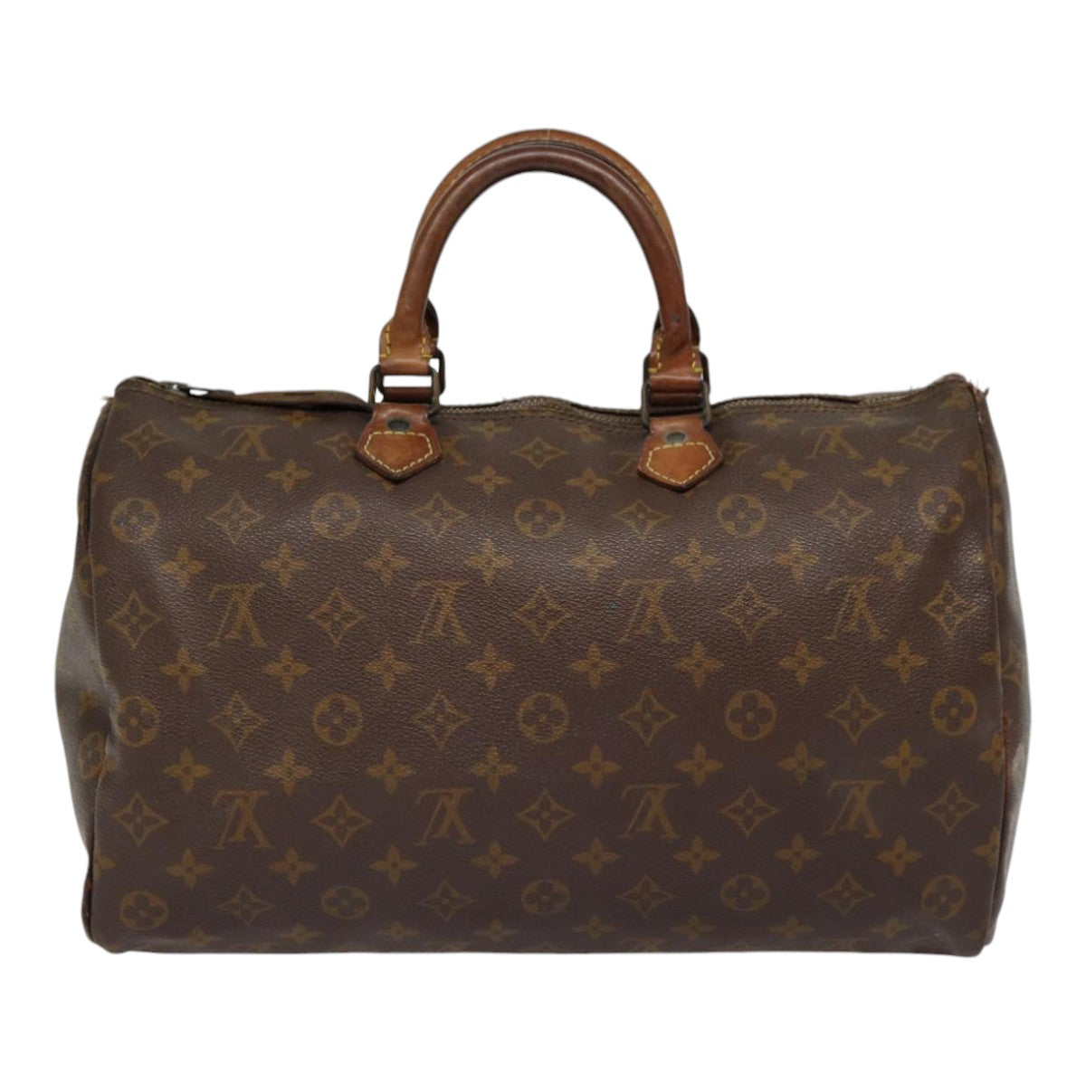 LOUIS VUITTON Monogram Speedy 35 Hand Bag Vintage M41524 LV Auth 88540