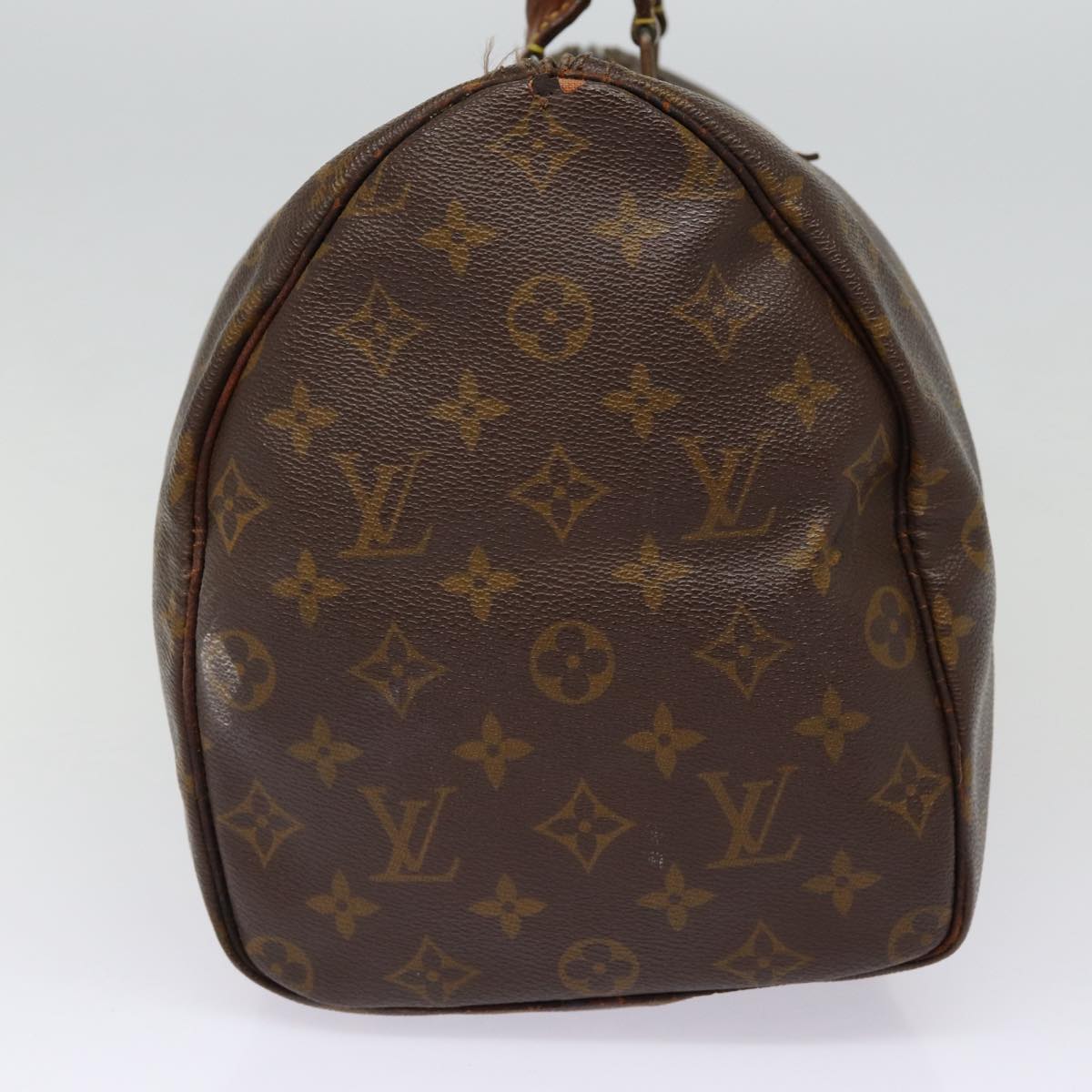 LOUIS VUITTON Monogram Speedy 35 Hand Bag Vintage M41524 LV Auth 88540