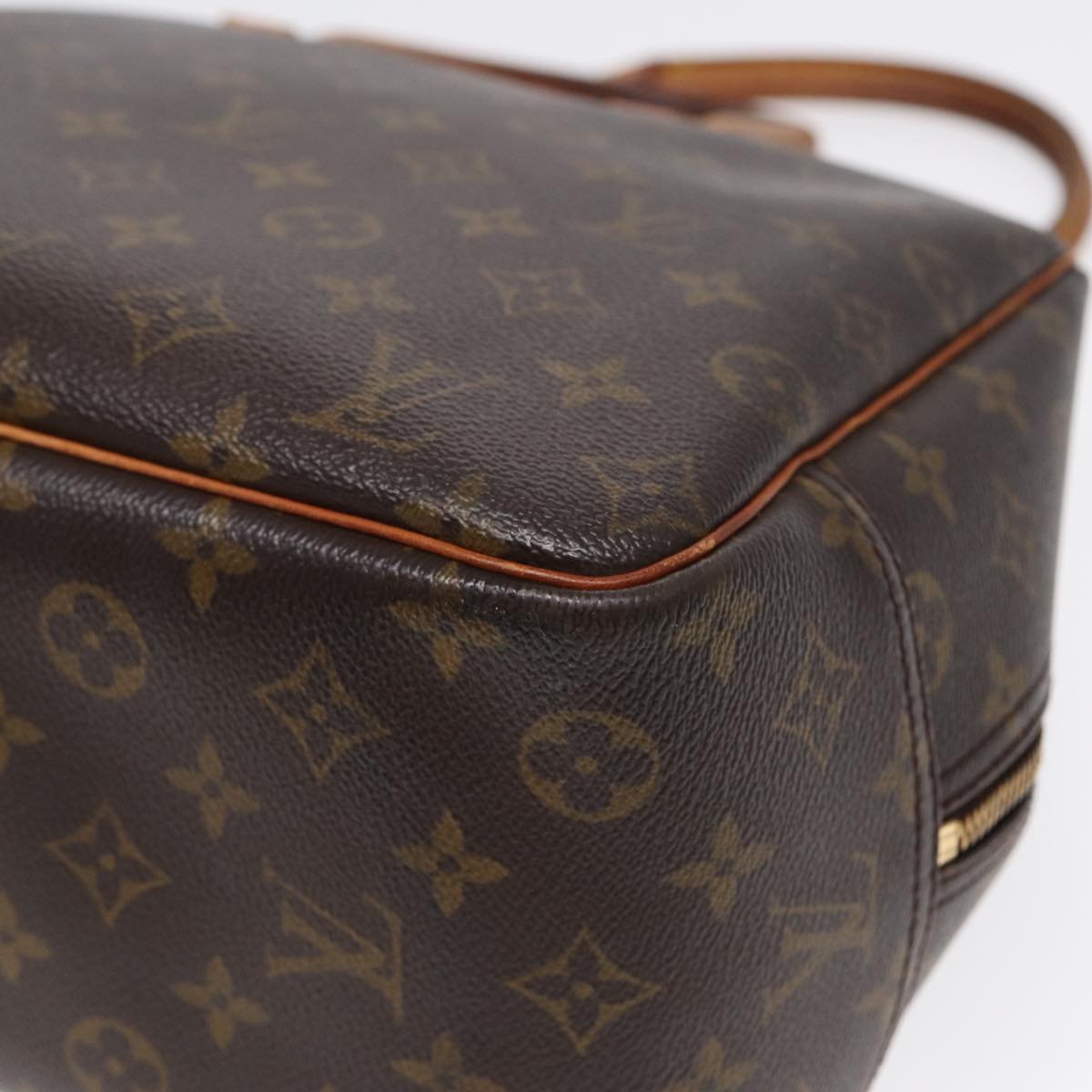 LOUIS VUITTON Monogram Deauville Hand Bag M47270 LV Auth 88554