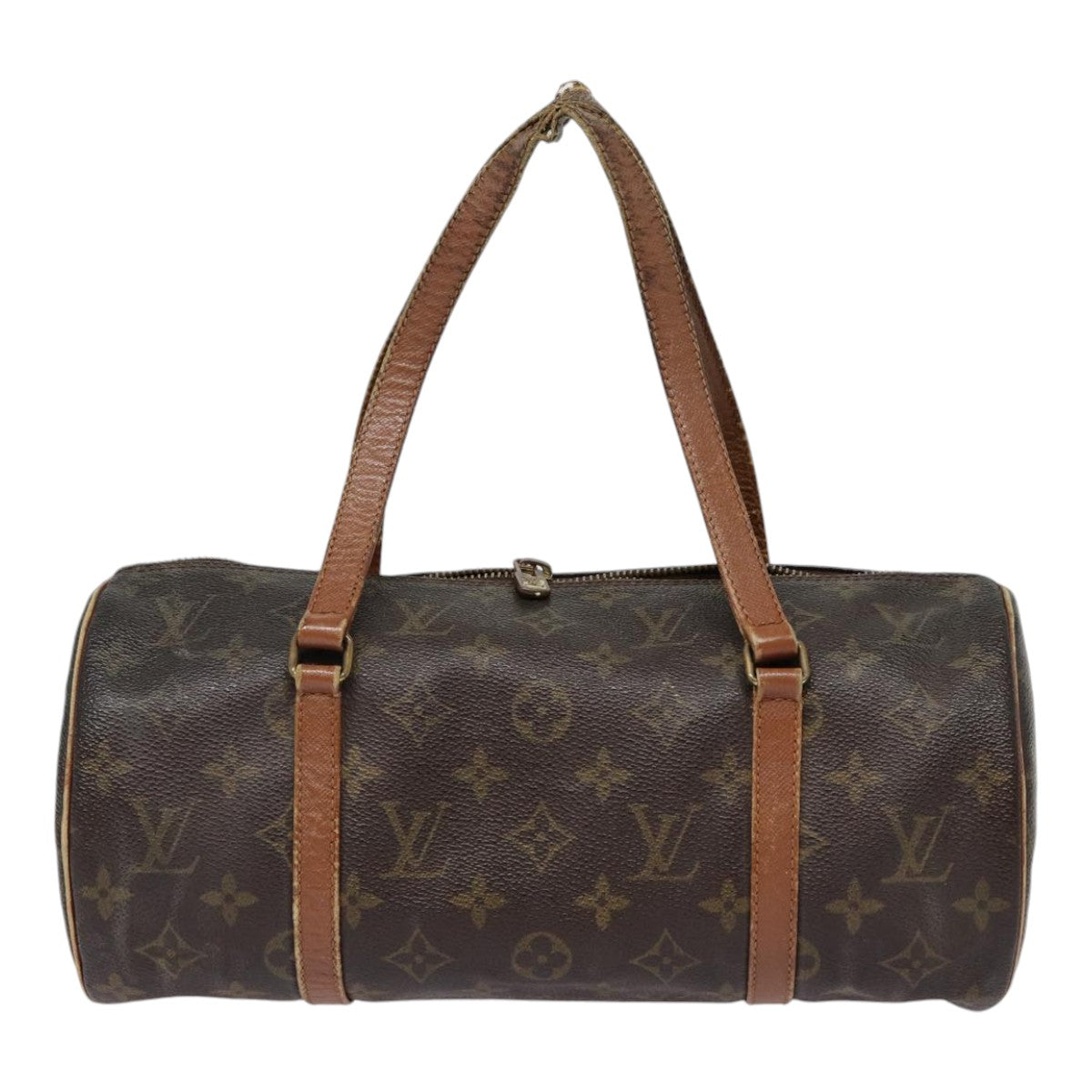 LOUIS VUITTON Monogram Papillon 30 Hand Bag M51385 LV Auth 88561