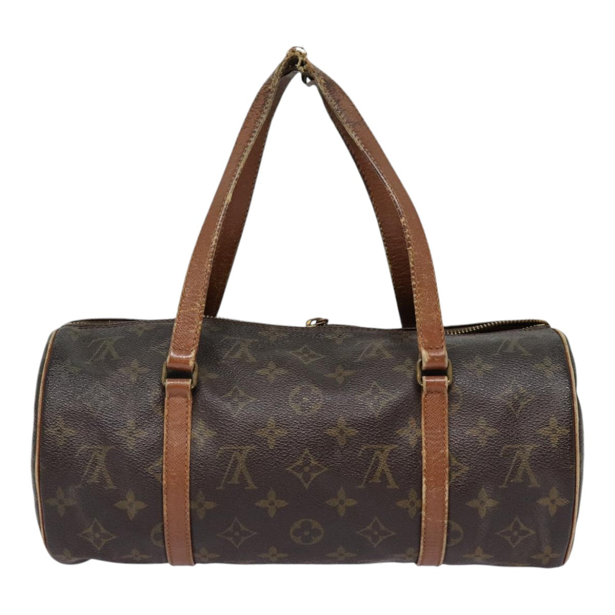 LOUIS VUITTON Monogram Papillon 30 Hand Bag M51385 LV Auth 88561