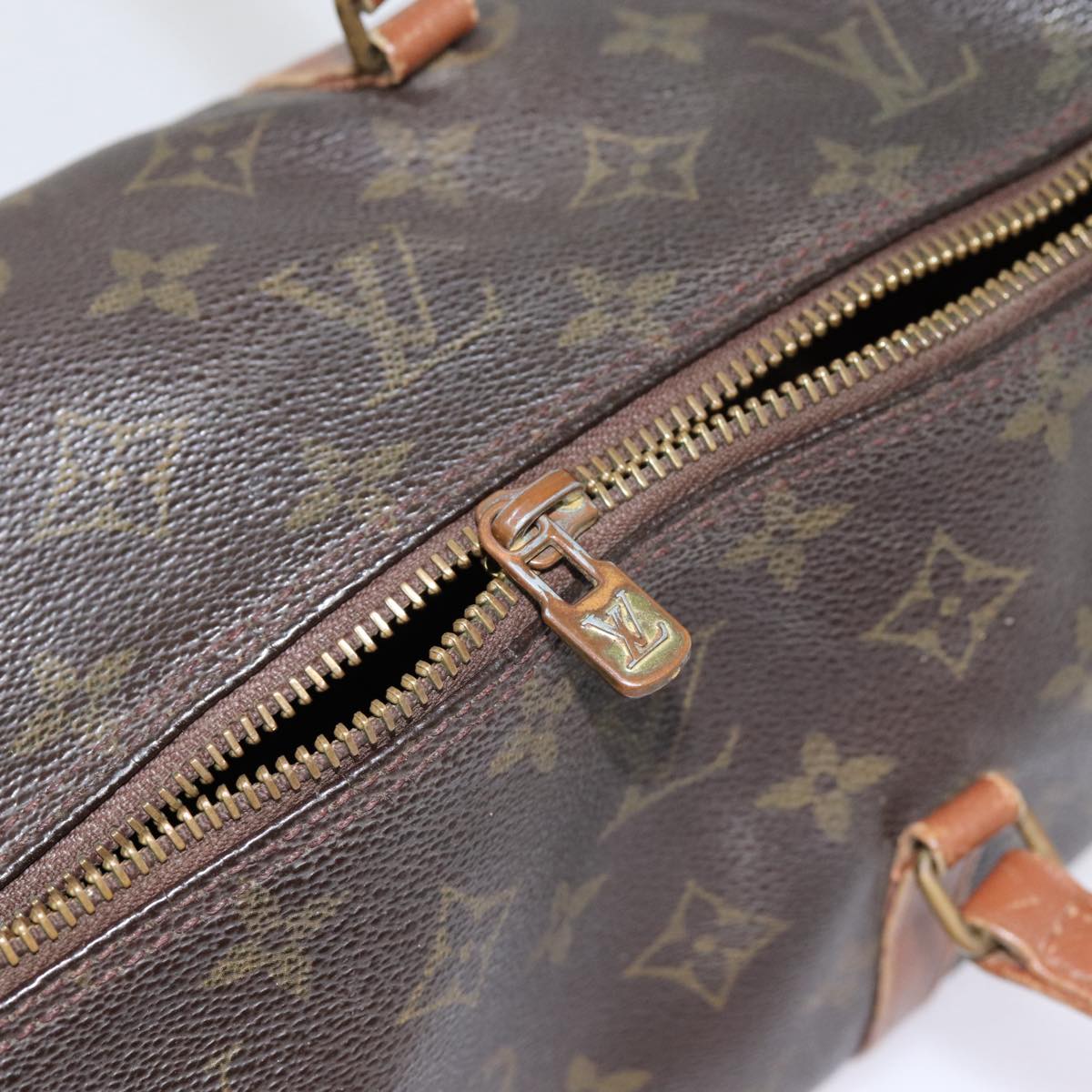 LOUIS VUITTON Monogram Papillon 30 Hand Bag M51385 LV Auth 88561