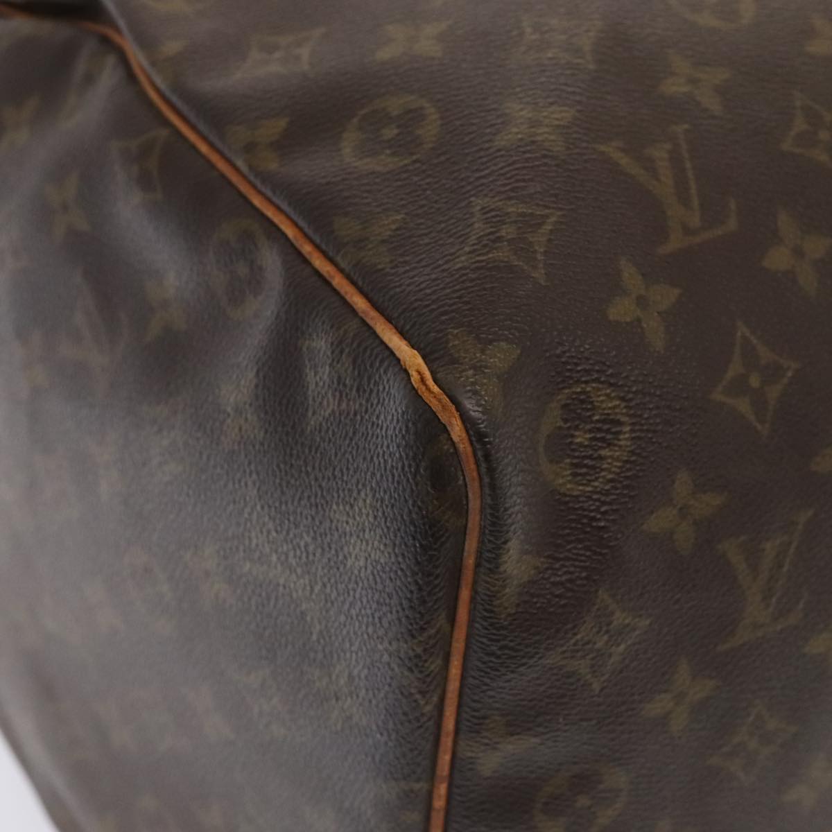 LOUIS VUITTON Monogram Keepall 60 Boston Bag M41422 LV Auth 88579