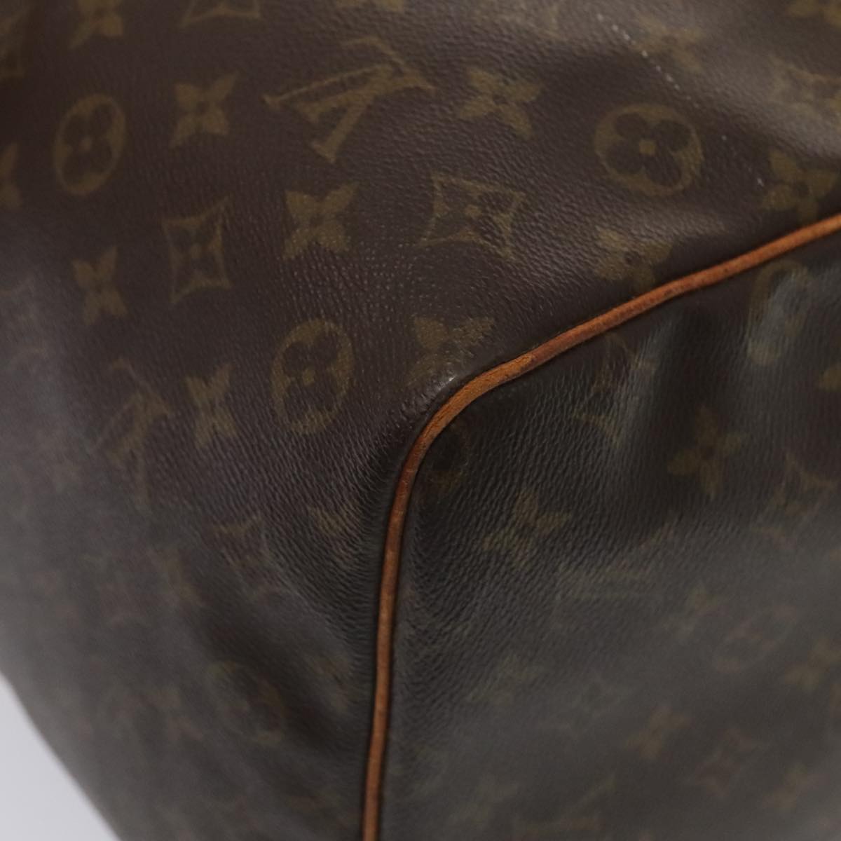 LOUIS VUITTON Monogram Keepall 60 Boston Bag M41422 LV Auth 88579