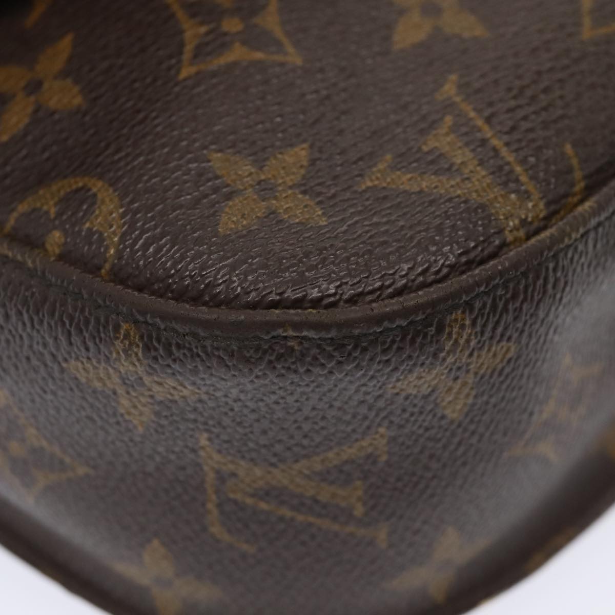 LOUIS VUITTON Monogram Saint Cloud GM Shoulder Bag M51242 LV Auth 88587