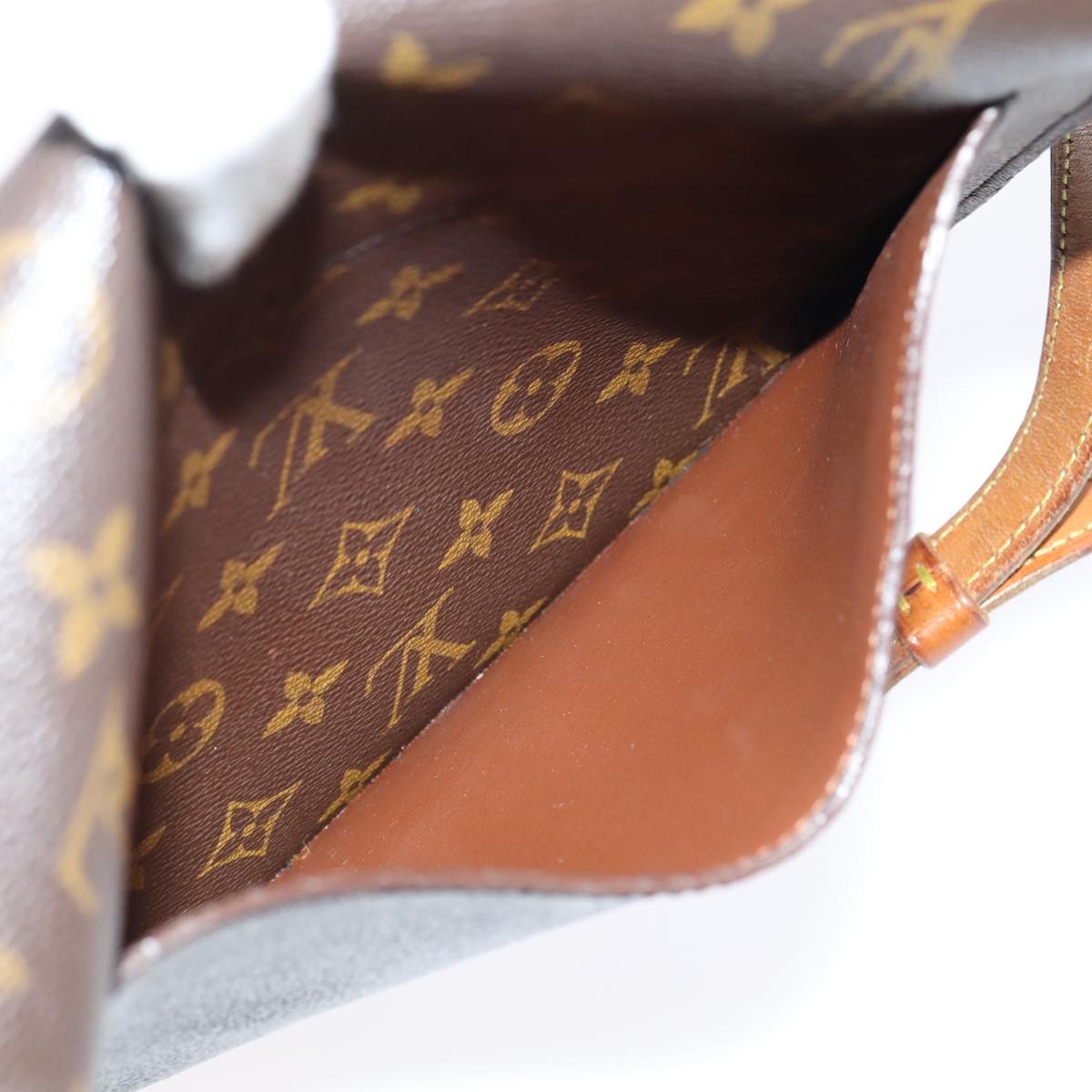 LOUIS VUITTON Monogram Saint Cloud GM Shoulder Bag M51242 LV Auth 88587