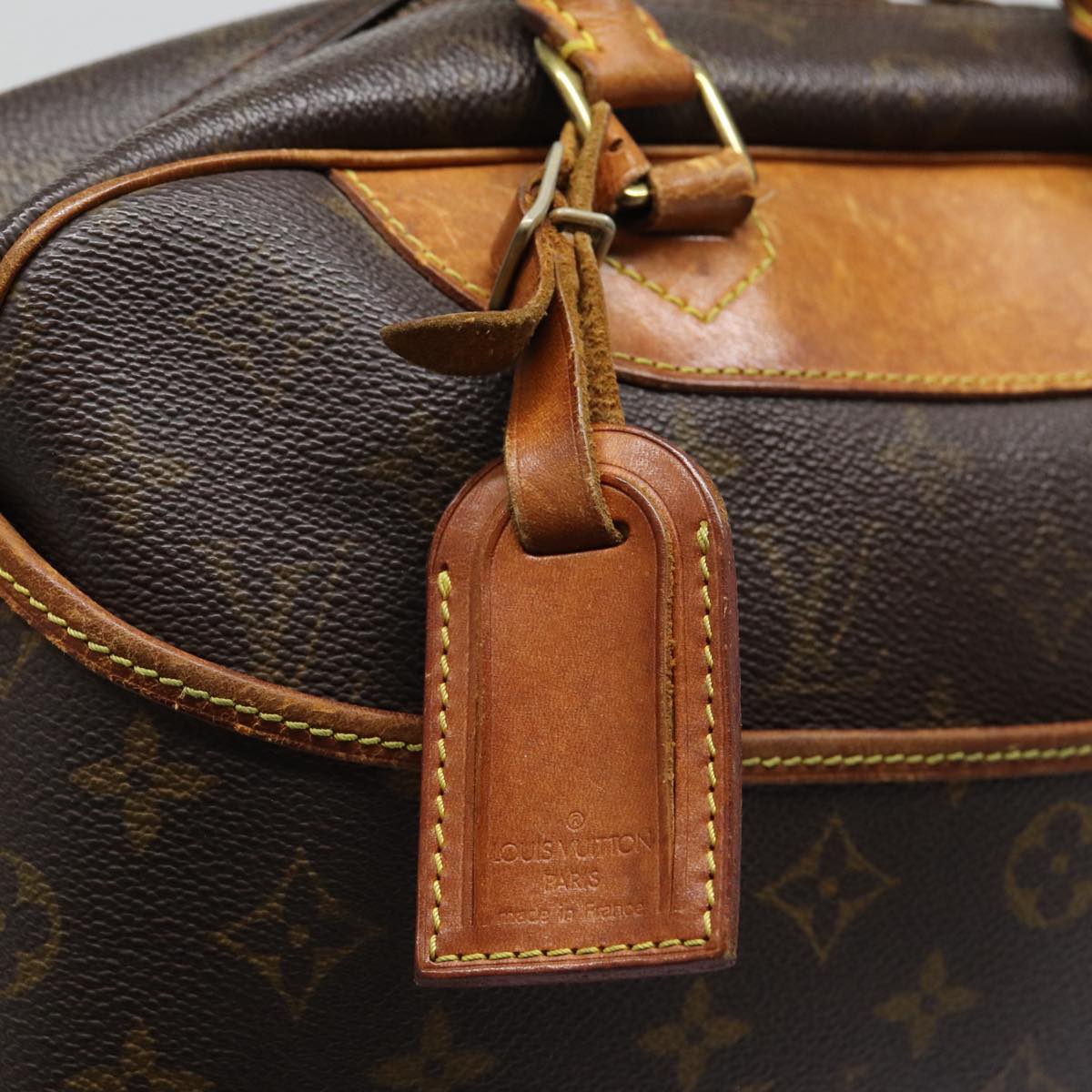 LOUIS VUITTON Monogram Deauville Hand Bag M47270 LV Auth 88634