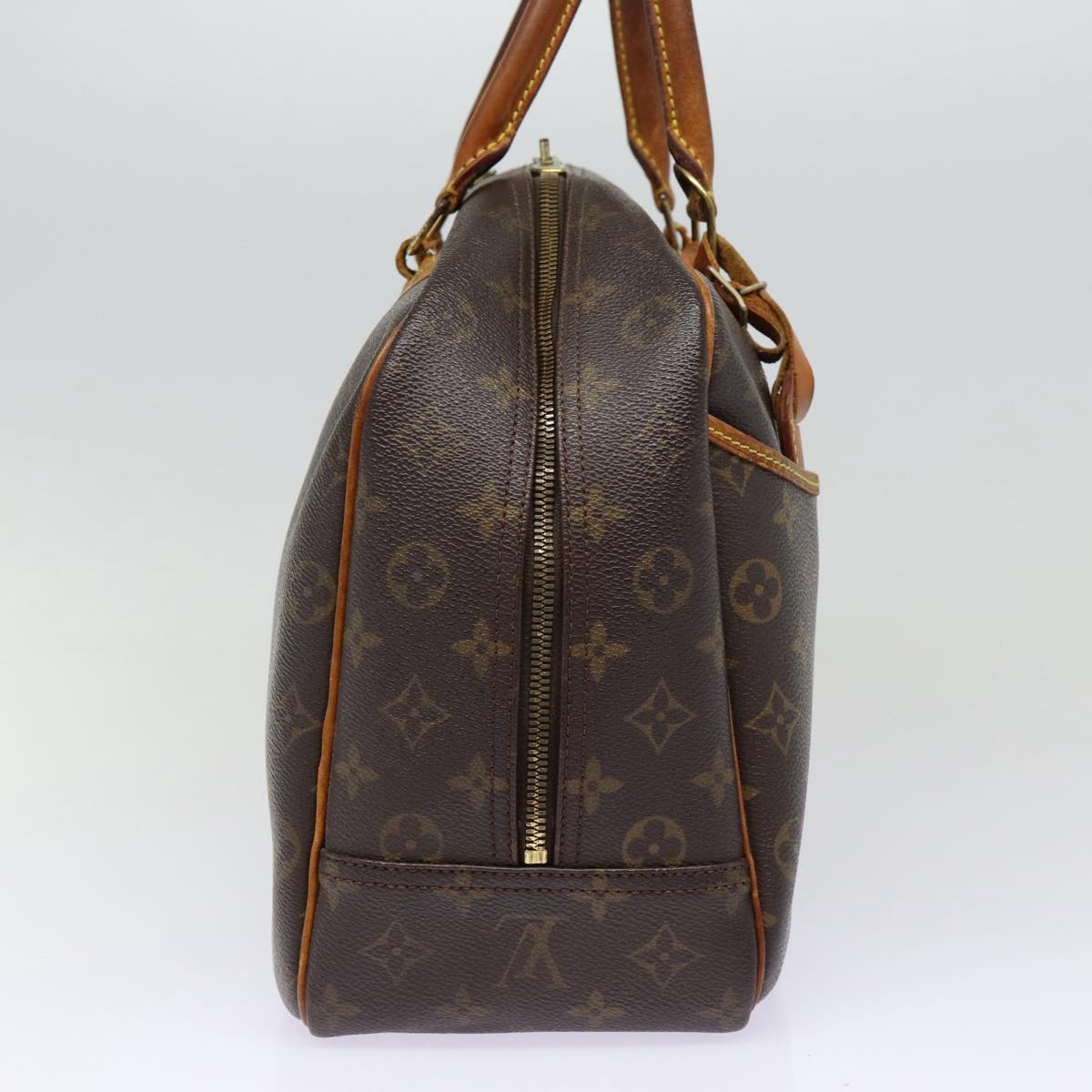 LOUIS VUITTON Monogram Deauville Hand Bag M47270 LV Auth 88634