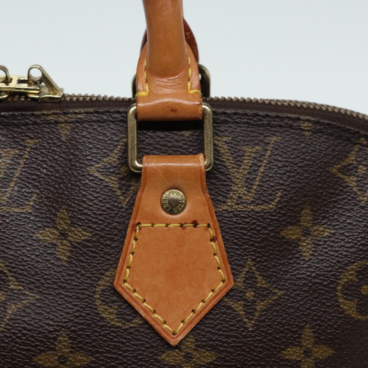 LOUIS VUITTON Monogram Alma Hand Bag M51130 LV Auth 88667