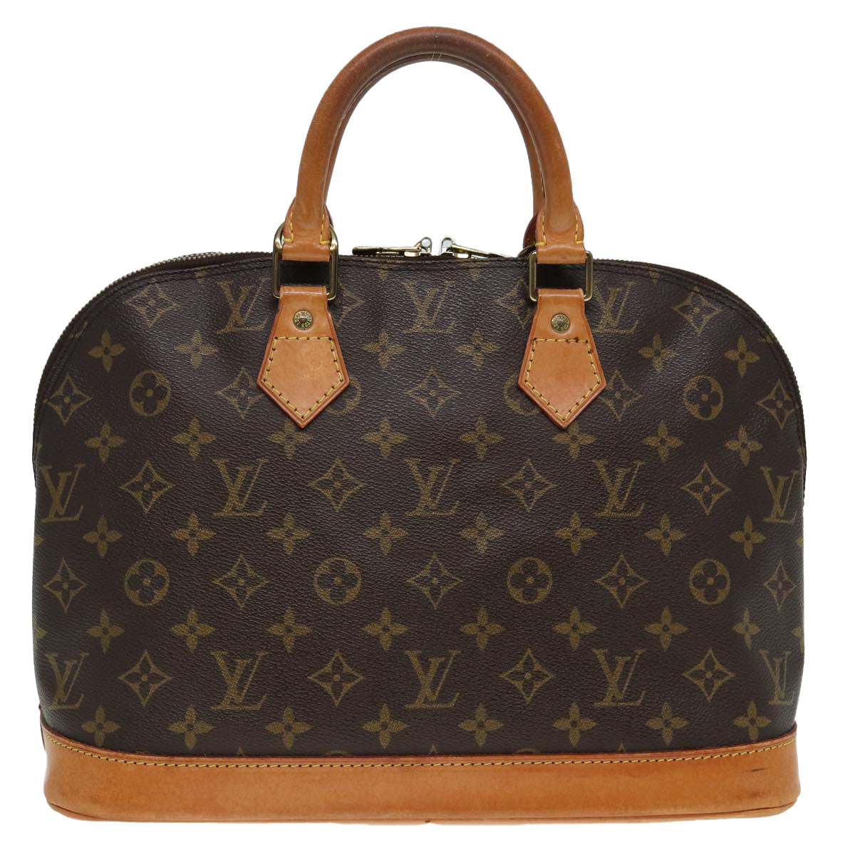 LOUIS VUITTON Monogram Alma Hand Bag M51130 LV Auth 88667